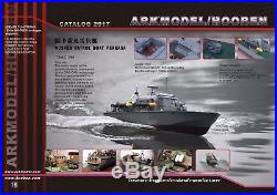 ARKMODEL 2.4G RC Perkasa Ship Torpedo Boat 1/32 Scale Model Vosper Kit Warship