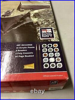 Airfix A14201 HMS Illustrious 1350 Plastic Model Kit Ship Open Box/Sealed