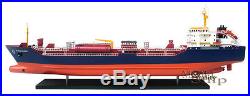 AlgoCanada Oil/Chemical Tanker 34 Handmade Wooden Ship Model NEW