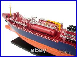 AlgoCanada Oil/Chemical Tanker 34 Handmade Wooden Ship Model NEW