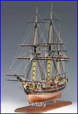 Amati HMS Pegasus 32 Wooden Tall Ship Model Kit Victory Series Swan Class 1776