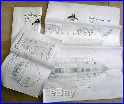 Amati Model Shipways MS130004 Vanguard Wood Ship Model Kit, NEW Unbuilt em ja