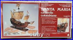 Amati Santa Maria Wooden Ship 1/65 Model Kit Art1409 Made In Italy MIB