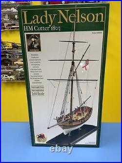 Amati- Victory Models Lady Nelson Hm Cutter 1803 Wood Ship 1300/01