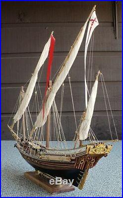 Amati Xebec 28 Wooden Tall Ship Model Kit Historic Series Barbary Pirates