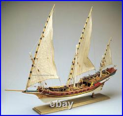 Amati Xebec 29 Wooden Quality Tall Ship Model Kit