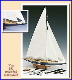 Amati Yacht Endeavour Wooden Ship Model Kit & Tools