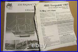 Amati/victory Models 1/72 Hms Vanguard 1787 #1300/04 Vintage See Description