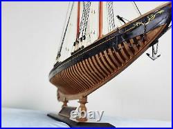 American cup Bluenose FULL RIB POF sailboat 172 730 mm wooden ship model kit