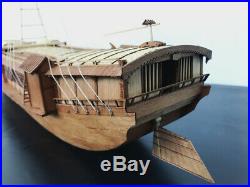 Ancient Chinese/Japaness pleasure boat 150 563mm Wooden model ship kit