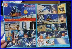 Apollo Saturn Rocket & Lunar Module Aoshima Model Kit Space Ship