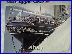 Artesania Latina 1/84 Cutty Sark Tea Clipper 1869 Wooden Ship Model Kit Nib