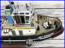 Assembled Smit Nederland Tug boat R/C Model 528 Ship Billing Boats 133