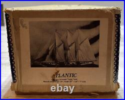 Atlantic Bluejacket Ship Crafters Wooden Model Ship Kit 1/8 Shelton, Conn