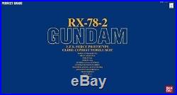 BANDAI 60625 160 PG RX-78-2 Gundam Plastic Model Kit MIB FREE SHIP USA SELLER