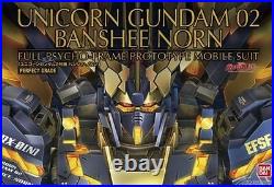 BANDAI BRAND NEW NIB 1/60 PG Unicorn Gundam 02 BANSHEE NORN SHIPPING EXTRA