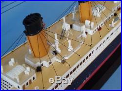 BIG Limited Edition TITANIC Movie Replica RMS TITANIC Model Ship 40 Long 13.5H