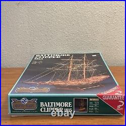 Baltimore Clipper 1815 By Aristo-Craft 175 Scale Dapper Tom Wood Ship Model Kit