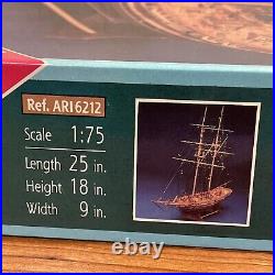 Baltimore Clipper 1815 By Aristo-Craft 175 Scale Dapper Tom Wood Ship Model Kit