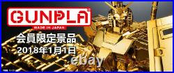 Bandai MG Gundam Base Limited RX-78-2 Ver. 3.0 Gold Coating US Free Shipping