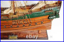 Batavia Dutch Navy Tall Ship 37 Wood Model Sailboat Assembled