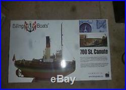 Beautiful, brand new model ship kit by Billing boats the St Canute Tugboat