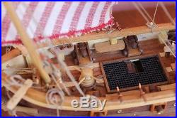 Beautiful, brand new wooden model ship kit by Amati the Venetian Polacca