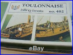 Billings Boats Model Kit La Toulonnaise Ship And Billings Fittings