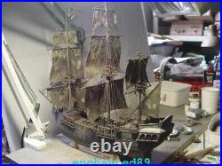 Black Pearl 196 413mm Ultimate Version Wooden Ship Model Kits Shicheng