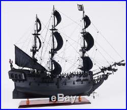 Black Pearl 35' Collectible Caribbean Pirate Boat Tall Ship Wooden Model New