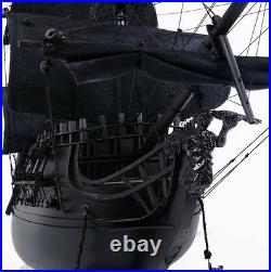 Black Pearl Caribbean Pirate Tall Ship Wooden Model 28 Fully Assembled New