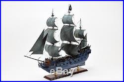 Black Pearl Pirate Tall Ship Handcrafted Wooden Ship Model 32