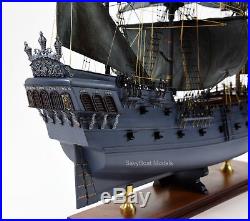Black Pearl Pirate Tall Ship Handcrafted Wooden Ship Model 32