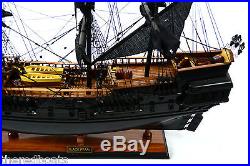 Black Pearl Tall Ship 34 Handmade Wooden Tall Ship Model NEW