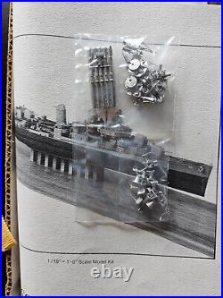 Blue Jacket USS Kidd, DD 661 Fletcher Class Destroyer #1077 ship model kit