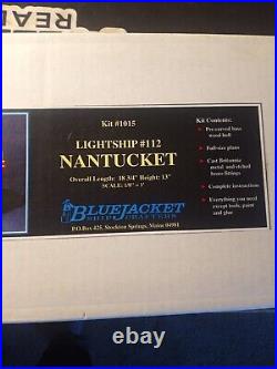 BlueJacket Ship Crafters Nantucket Wood Model Kit #1015 1/8 to 1' Scale New