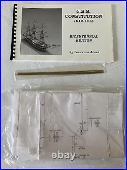BlueJacket Ship Crafters USS Constitution Wood Model Kit #1018 18 Scale