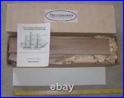 BlueJacket Shipcrafters 18 USS Constitution Old Ironsides Wooden Ship Model Kit