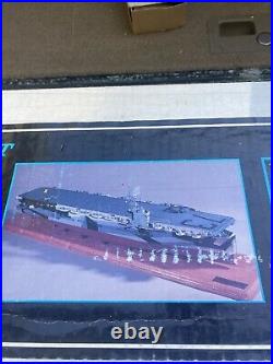 Bluejacket Gambier Bay Wood And Metal Ship Model Kit Escort Carrier