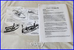 Boat Ship Model C. S. S. Albemarle Kit # 96-006 196 Resin Cottage Industry Models
