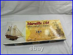 C Mamoli 1/64 Marseille 1764 Museum Quality Wooden Ship Model Kit C Mamoli