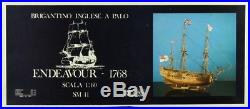 COREL 160 Endeavour 1768 Sail Ship Wooden Model Kit #SM41U