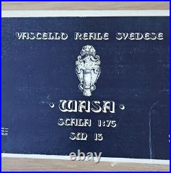 COREL SM13 Model Wood Ship Swedish Royal Vessel WASA 175 New Unbuilt Open Box