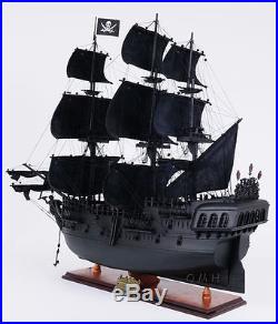 Caribbean Pirate Ship Model Hand Built From Scratch Wooden Tall Ship
