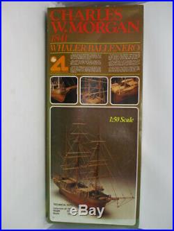Charles W. Morgan 1841 Whaler Wooden Model Ship Kit 1/50 Artesania Latina #601
