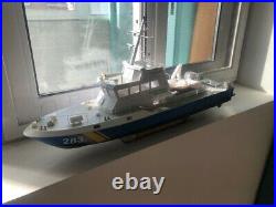 Coast guard patrol boat 135 600mm Sweden RC Model ship kit