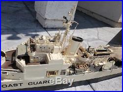 Coast guard ship model handcrafted museum W37 boat to scale model one of a kind