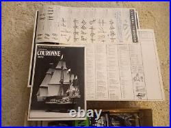 Couronne ship model kit (imai) rare