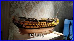 Crown HMS VICTORY 1805 Scale 1/96 1032mm 40 Wood model ship kit