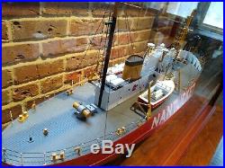 Custom U. S. S. Nantucket Light Ship Model United States lightship Nantucket